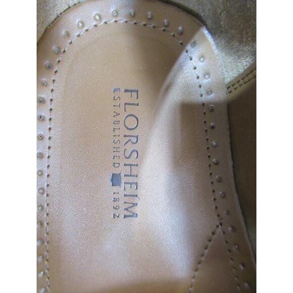 Men's Florsheim Lexington Kiltie Tassel Wing Tip Loafer Black Size 10 Wide 3E - Picture 9 of 12